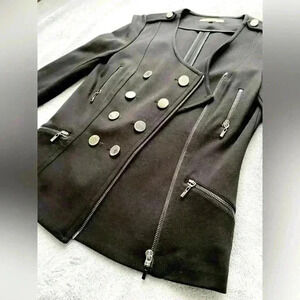 Gianni Bini Knit Military Jacket